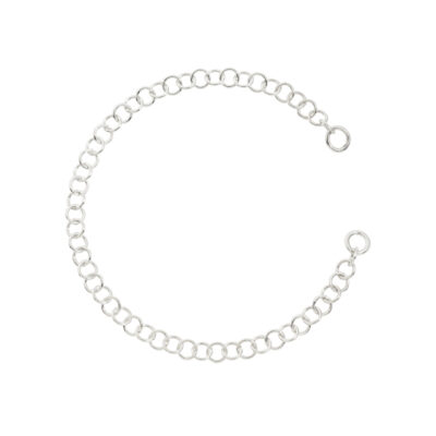 DoDo Lightweight Silver Chain Bracelet