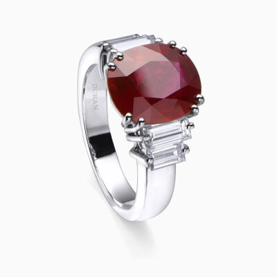 Durán Ruby and Diamond Ring
