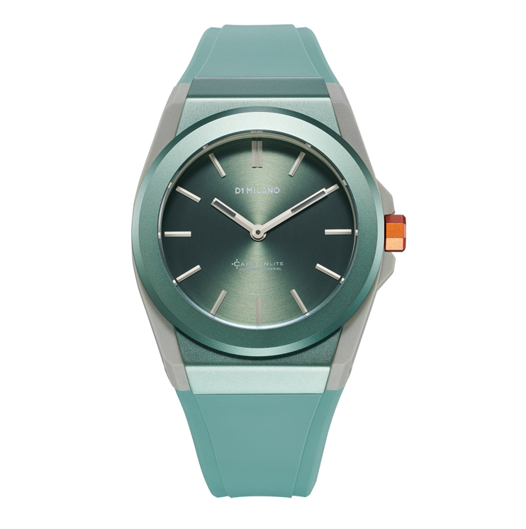 D1 Milano Carbonlite Watch 40.5mm – Aqua
