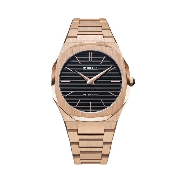 D1 Milano Ultra thin Watch bracelet 40mm – Rose Gold