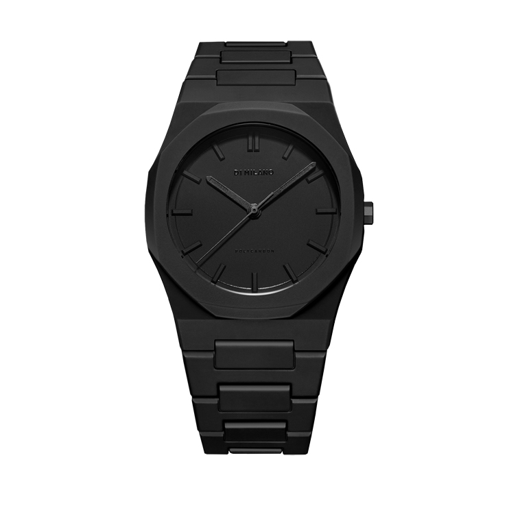 D1 Milano Polycarbon Watch 40.5mm – Shadow.