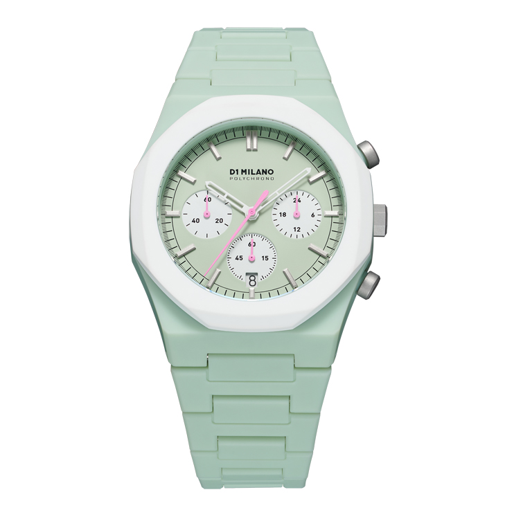 Reloj D1 Milano Polychrono 40.5mm – Green