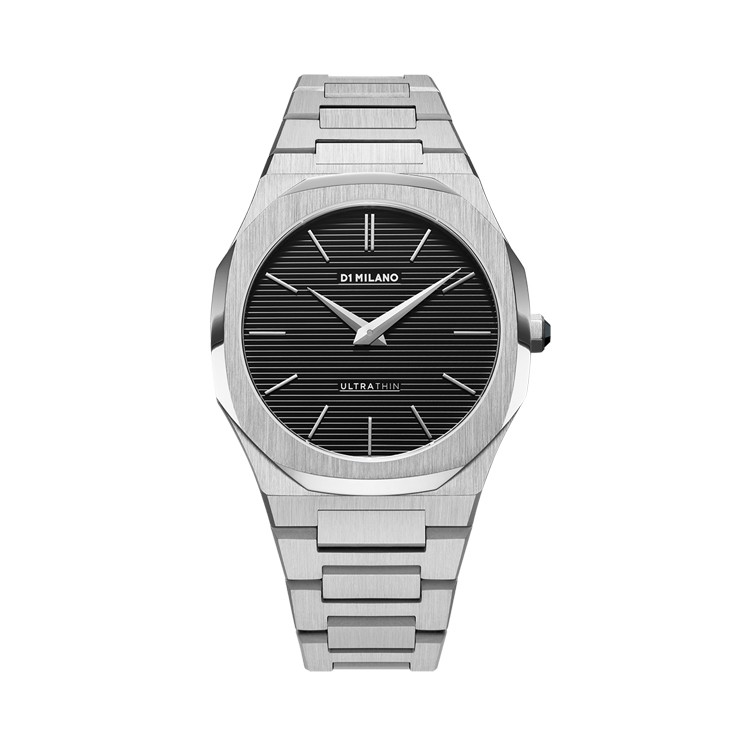 D1 Milano Ultra Thin Watch 40mm – Silver