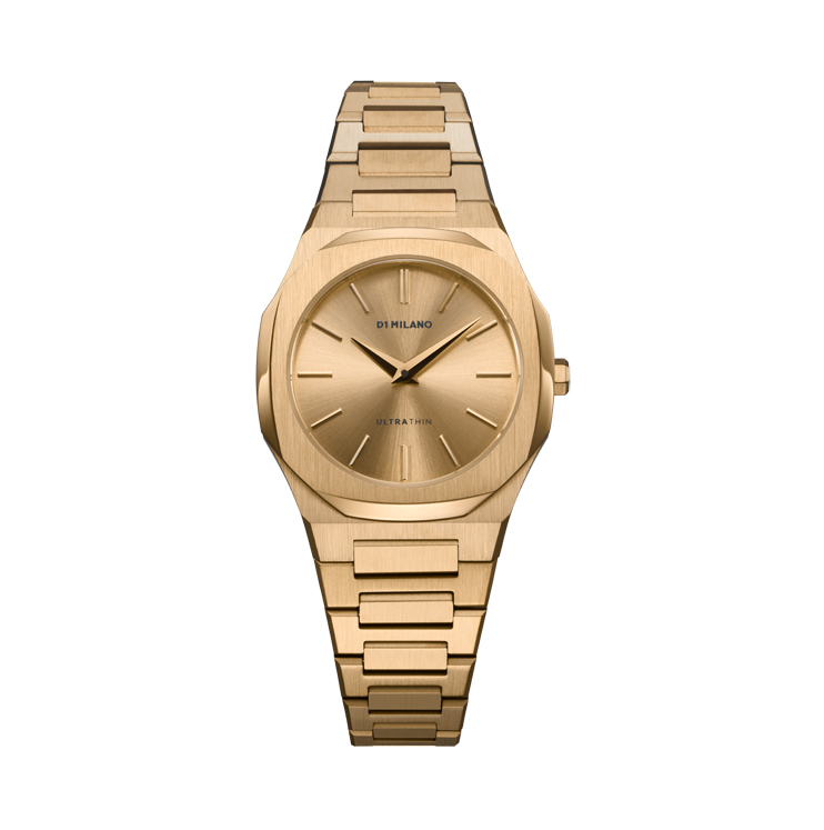 D1 Milano Ultra Thin Watch Bracelet 30mm – Zephyr Gold