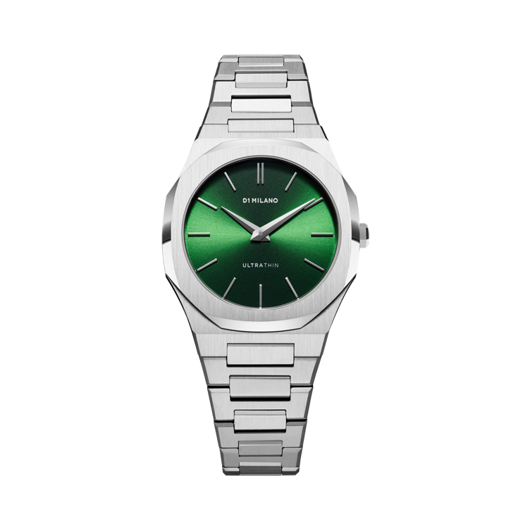 Reloj D1 Milano Ultra Thin Brazalete 34mm – Musgo Pequeño