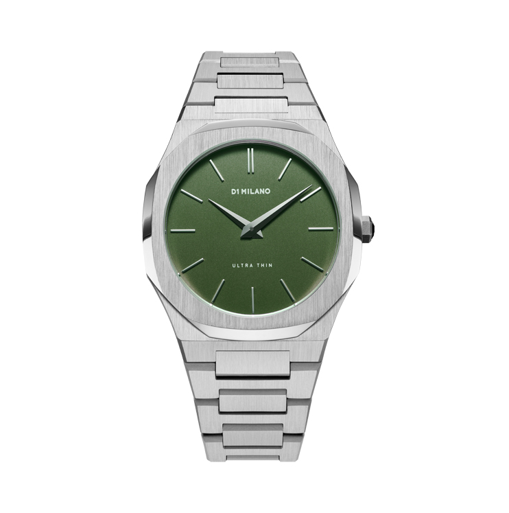 Reloj D1 Milano Ultra Thin Brazalete 40mm – Grenn Musgo