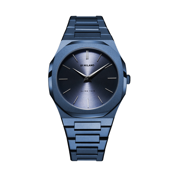 D1 Milano Ultra Thin Watch Bracelet 40mm – Midnight