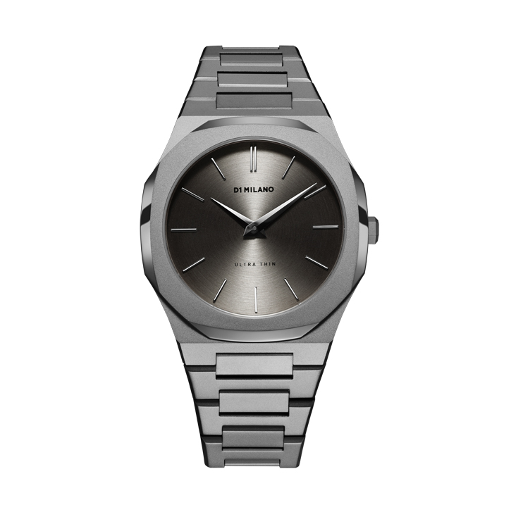 D1 Milano Ultra Thin Watch bracelet 40mm – Antracite