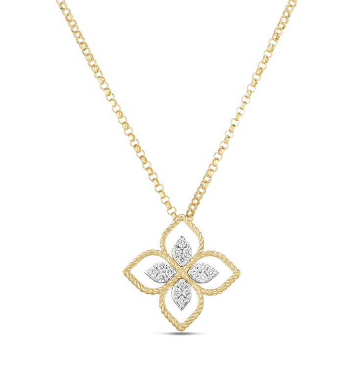 Collar Roberto Coin Princess Flower