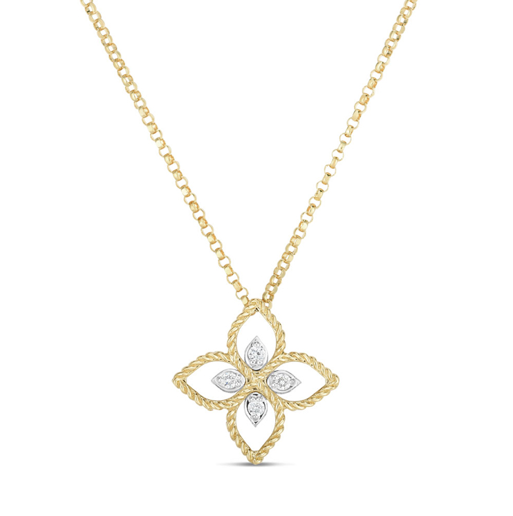 Collar Roberto Coin Princess Flower