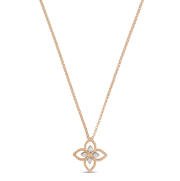 Collar Roberto Coin Princess Flower