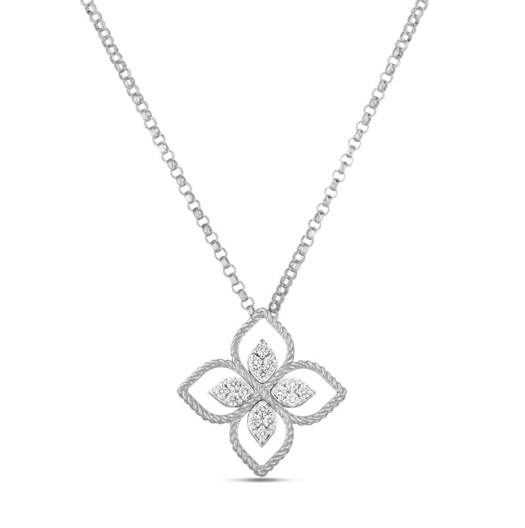 Collar Roberto Coin Princess Flower