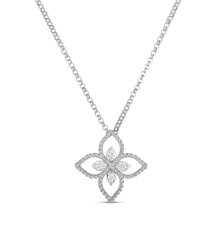 Collar Roberto Coin Princess Flower