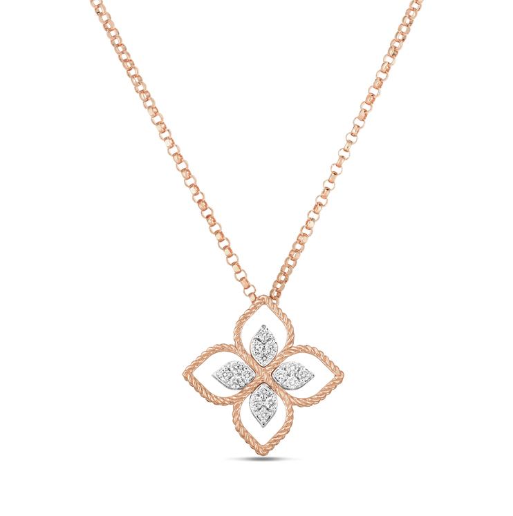 Collar Roberto Coin Princess Flower