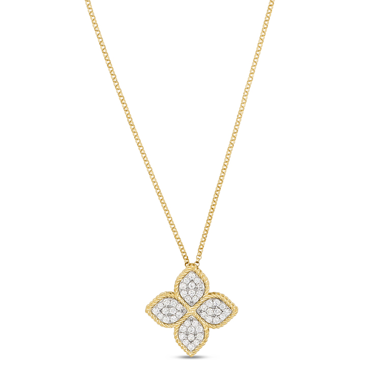Collar Roberto Coin Princess Flower