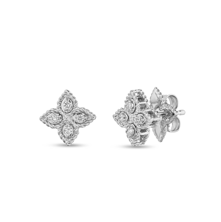 Pendientes Roberto Coin Princess Flower