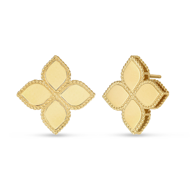Pendientes Roberto Coin Princess Flower