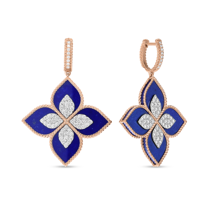 Pendientes Roberto Coin Princess Flower