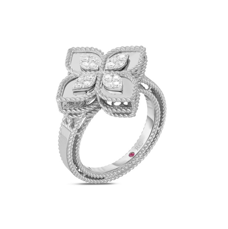 Anillo Roberto Coin Princess Flower