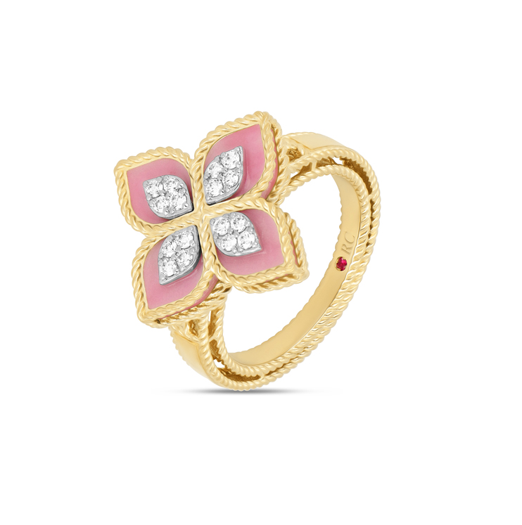 Anillo Roberto Coin Princess Flower