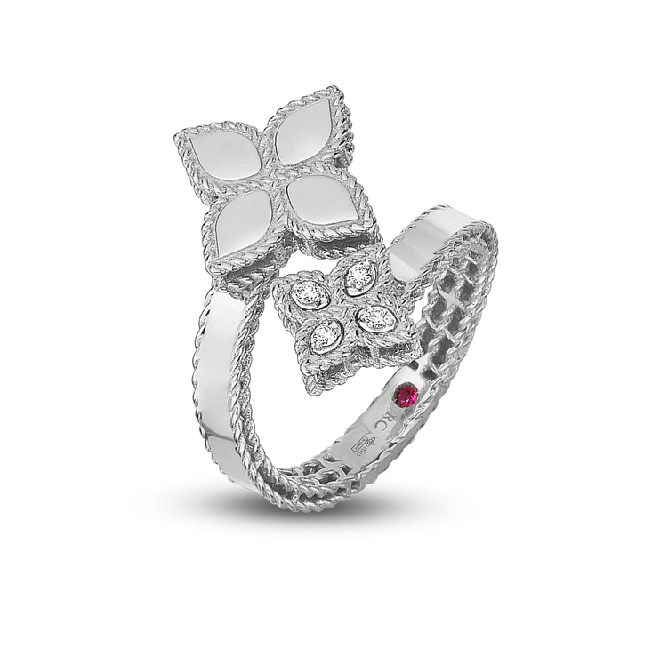 Anillo Roberto Coin Princess Flower