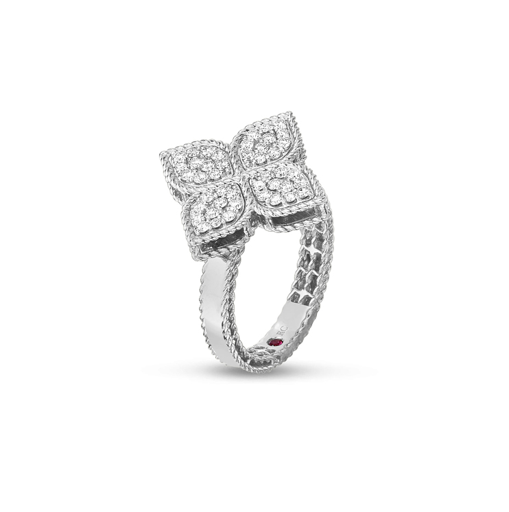 Anillo Roberto Coin Princess Flower