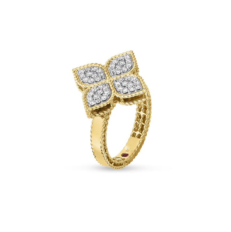 Anillo Roberto Coin Princess Flower