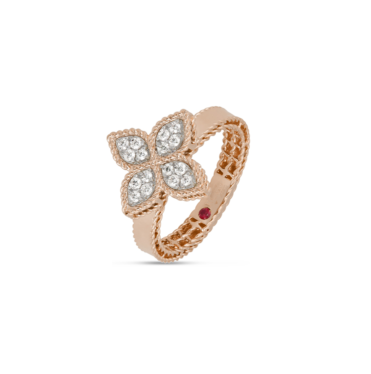 Anillo Roberto Coin Princess Flower