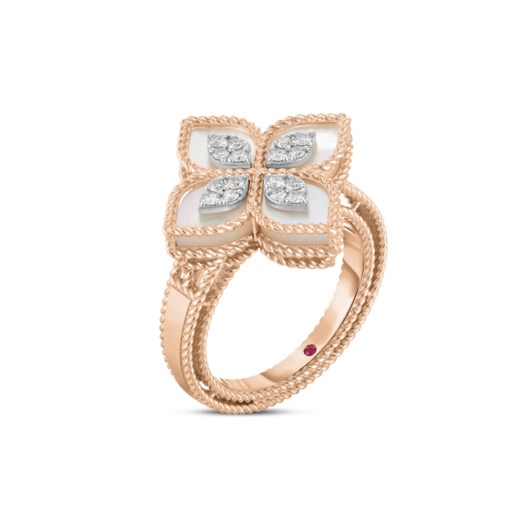 Anillo Roberto Coin Princess Flower