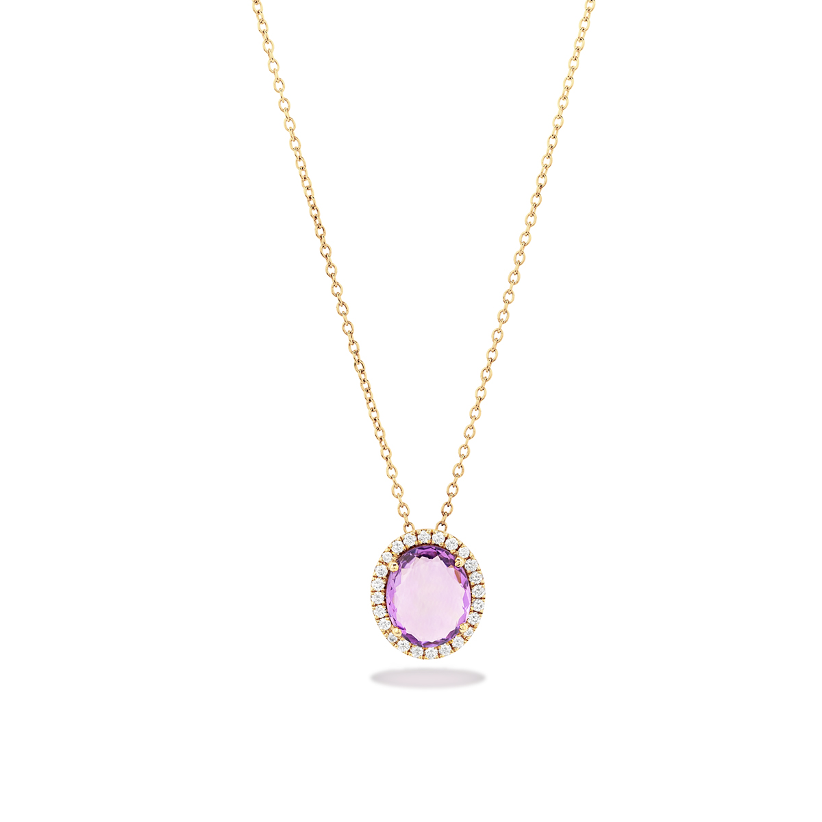 Durán Pendant with Amethyst