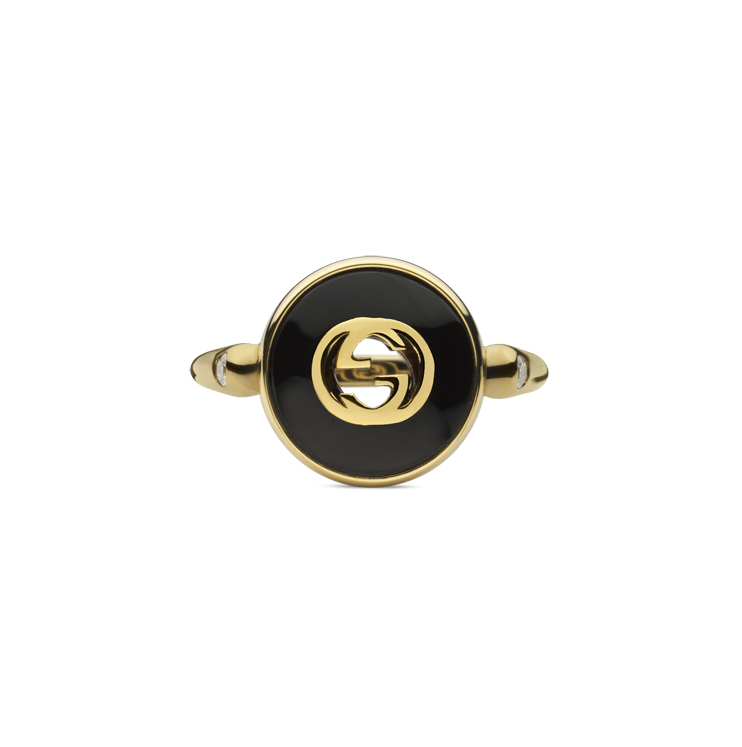 Anillo Gucci Interlocking