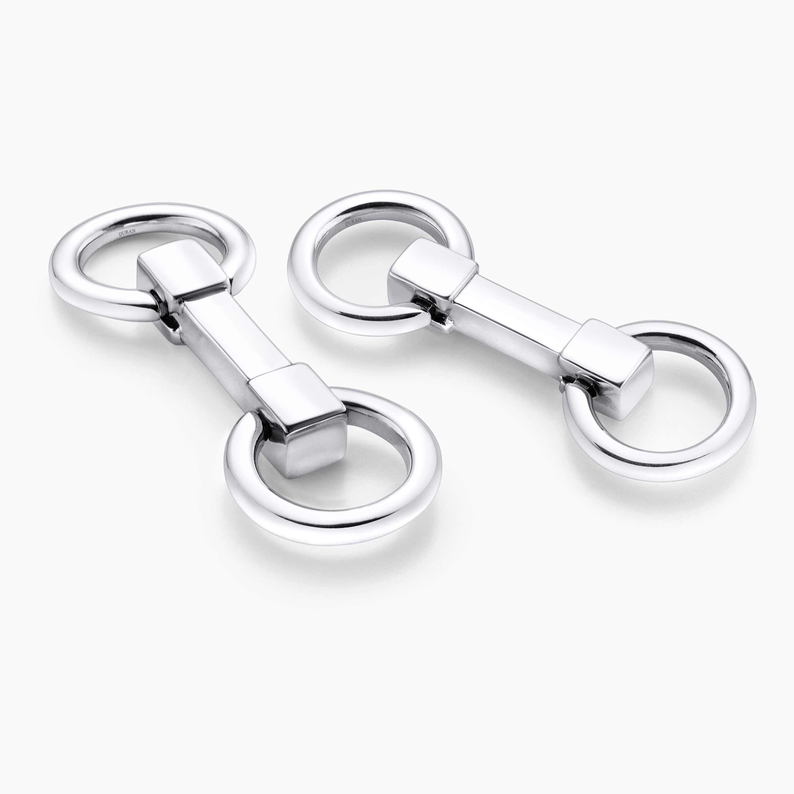 Durán Silver Cufflinks