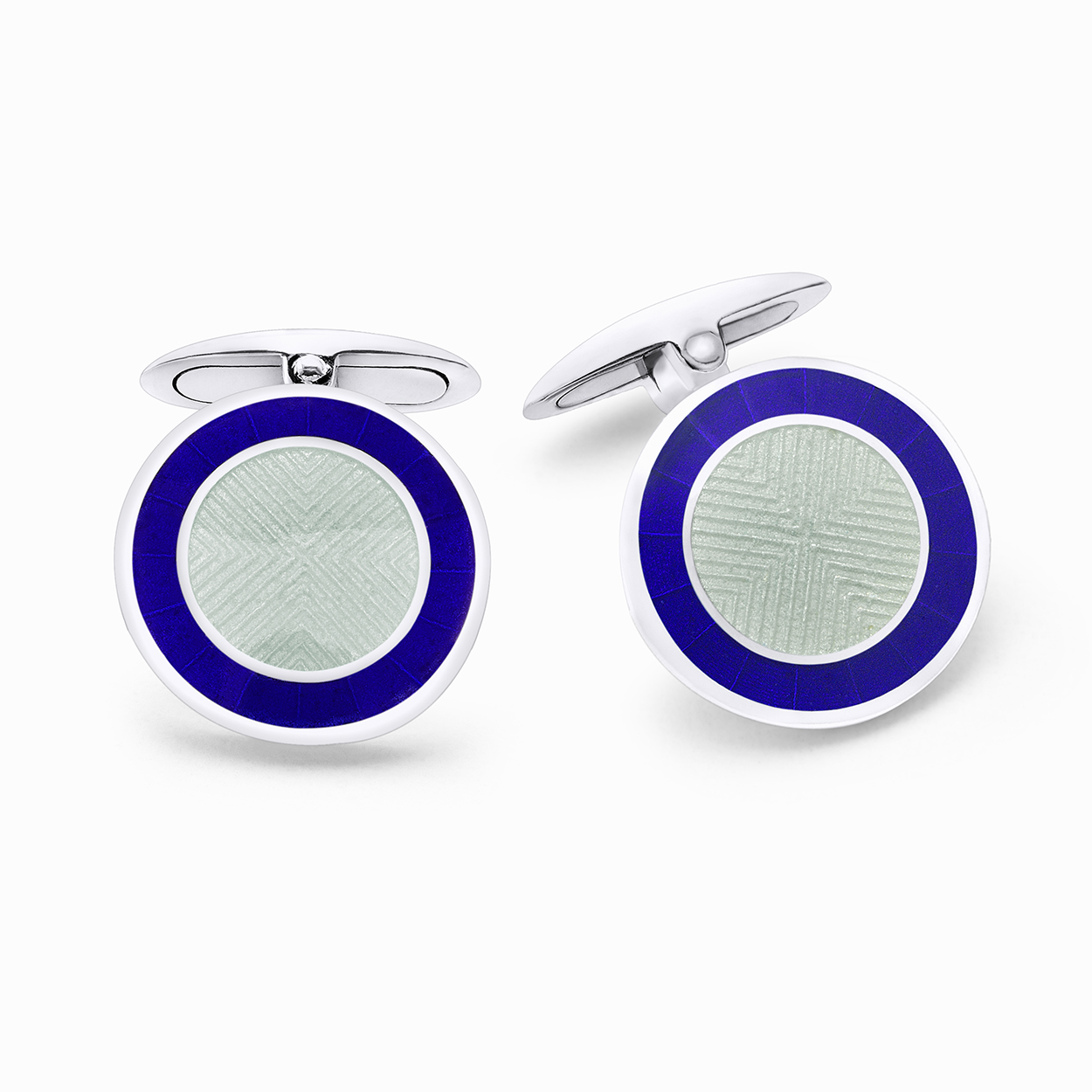 Durán Silver Cufflinks