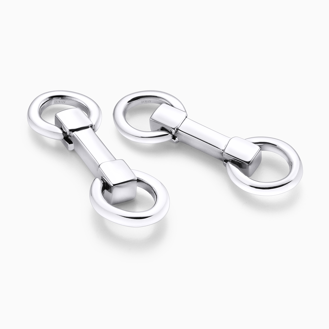 Durán Silver Cufflinks