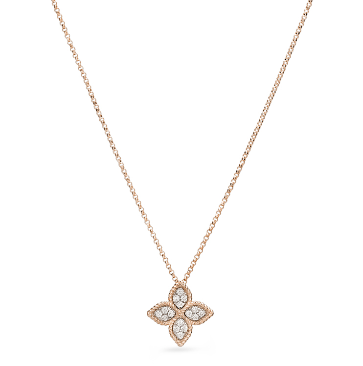 Collar Roberto Coin Princess Flower