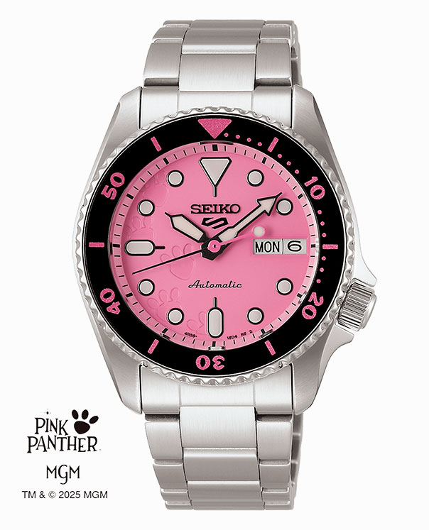 5 Sports SKX Ed. Lda. Pantera Rosa 38mm