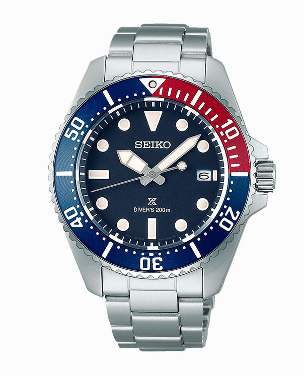 Prospex Diver’s Solar 41mm Azul y Rojo