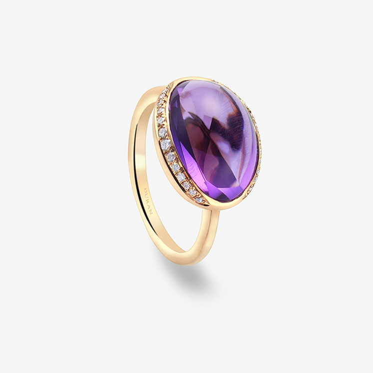 Anillo Durán con Amatista