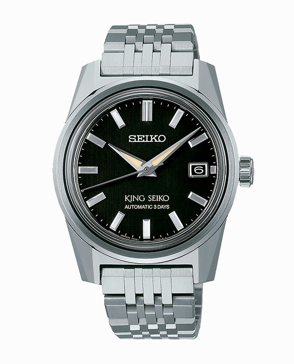 King Seiko Cal.6R55 Black Dial