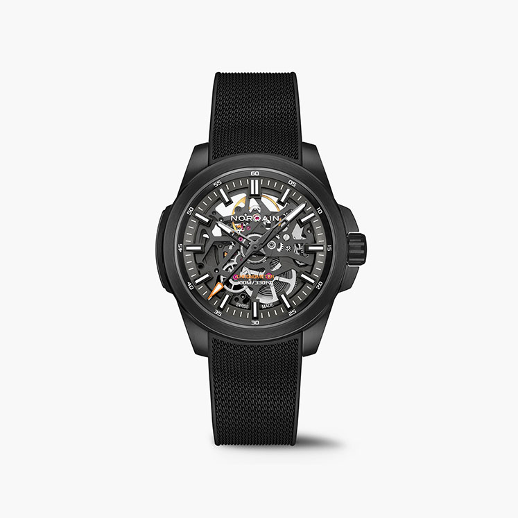 Norqain Independence skeleton watch