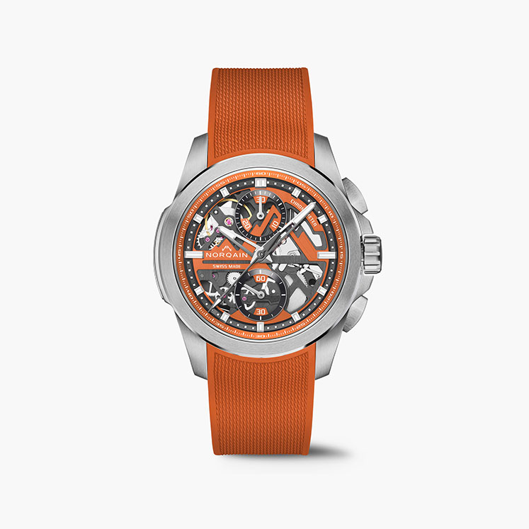 Norqain Independence skeleton watch