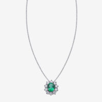 Durán pendant with emerald