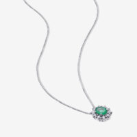 Durán pendant with emerald