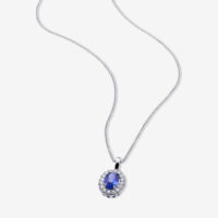 Durán pendant with sapphire