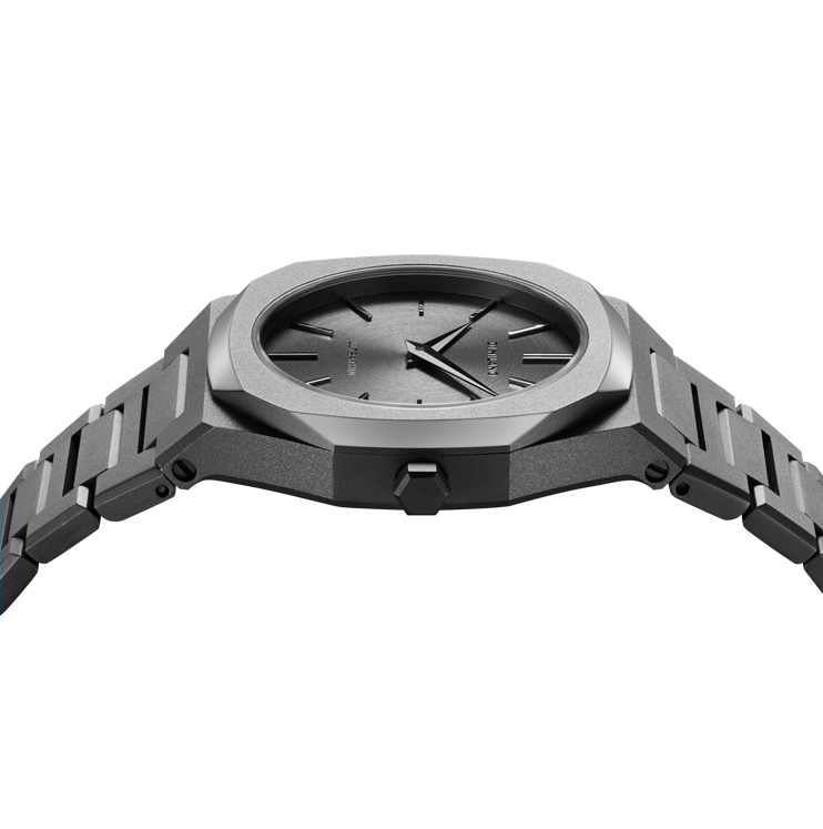 D1 Milano Ultra Thin Watch Bracelet 30mm - Ultimate Gray